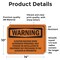Signmission Elevator Machine Room Authorized Personnel OSHA Warning Sign, Vinyl Decal, 14in W x 10in L, 2PK OS-2PACK-WS-D-1014-L-12103 - alternate 6